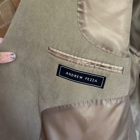 Andrew Fezza Suit Jacket Blazer - Picture 5 of 7